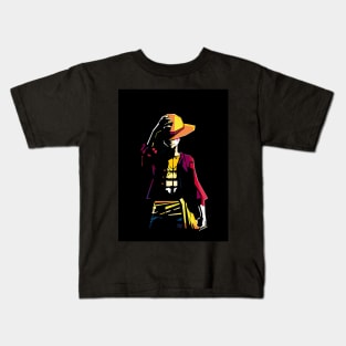 Luffy D Monkey Kids T-Shirt